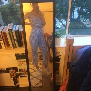 Pinstripe Cotton Jumper